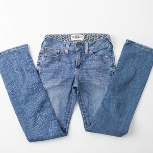 ARIAT Real Denim Women's Blue Jeans Perfect Rise Straight 27R